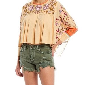 Free People Jean Shorts